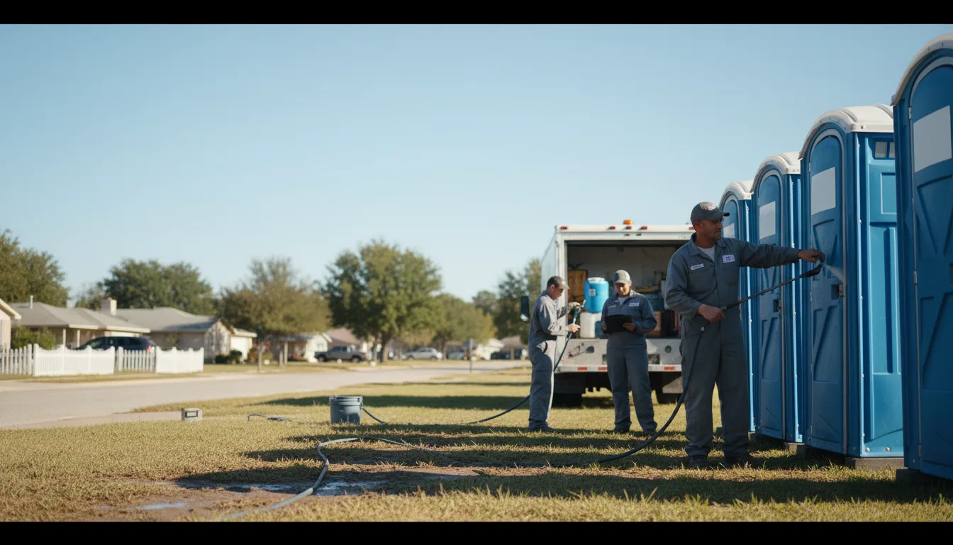 Long-Term Portable Toilet Rental in Flanagan, IL near me